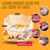 MEWMET Brine Bags for Turkey, 26"×22", 3 Pack, Double Zipper