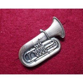 Nakano MM-80P/TU/S Standard Brooch Tuba Silver