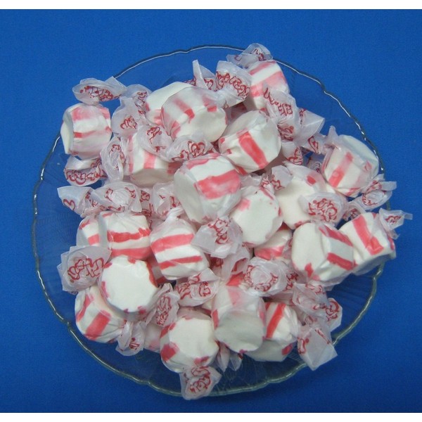 Peppermint Flavored Taffy Town Salt Water Taffy 2 Pounds