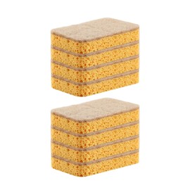 LSYYSL 8 Pieces Cleaning Sponge Brushes And 2 Pieces Crevice Brushes, Kitchen Tools, Cleaning Tools, Multifunctional Cleaning Brushes