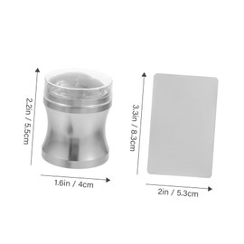 Baluue Nail Stencils for Nail Art Nail Art Stamper Plate Easy to Use Nail Art Stamper Kit Great for Home Salon Use