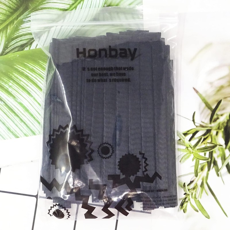 Honbay - 100 fundas protectoras de brochas de maquillaje, reutilizables,