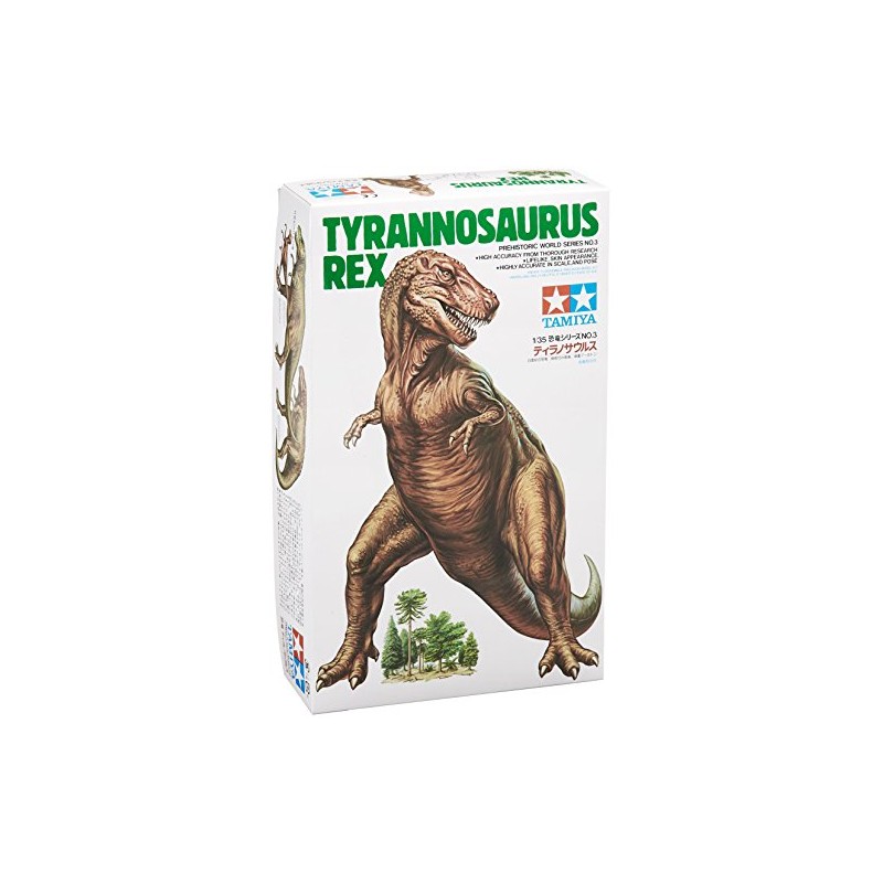 Tamiya 60203 Tyrannosaurus Rex Dinosaur, Vehicles, 1:35 Scale