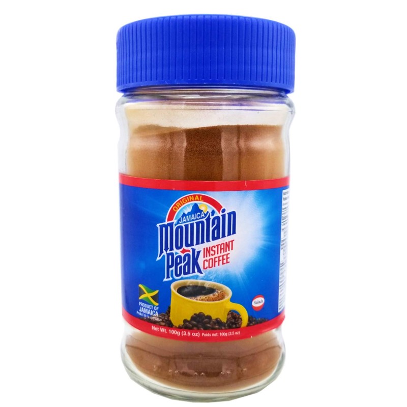 Mountain Peak Instant Coffee – Premium Jamaican Blend, 100g Jar