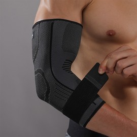 Elbow Protector 0137 Armband for Health, Golf, Badminton, Tennis, Double Compression Band 0137 Elbow Protector XL 2ea