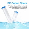 Lotbun Shower Filter 6pcs, Duschfilter Wasserfilter Dusche Duschkopf Filter Shower