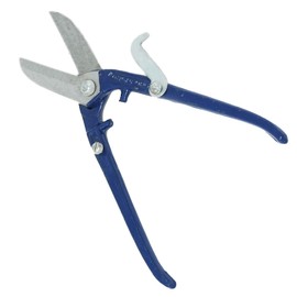 Dapetz ® Thin Sheet Metal Mesh Tin Snip 12" Straight Cutting Shear Cutter Scissor Plastic Professional Continuous Operation, Straight Cut, Made of Steel, for Metal Sheets Cutting.