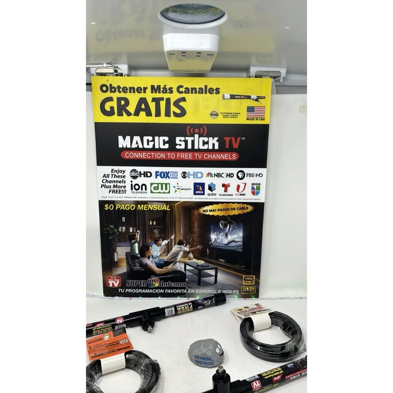 Magic Stick TV TV Antenna HDTV HD Digital Channels w/