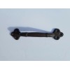 Clover 8 1/2" Barn Door Gate Pull Handle Distressed Brown