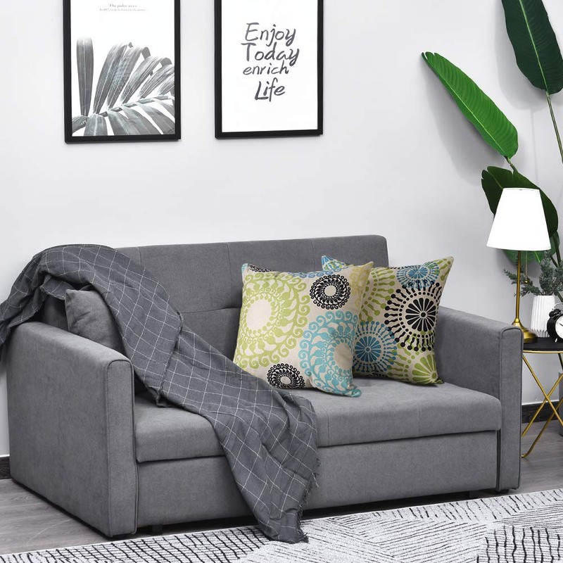 OTOSTAR Cushion Covers 60x60cm Scandinavian Set of 2 Stylish Cute