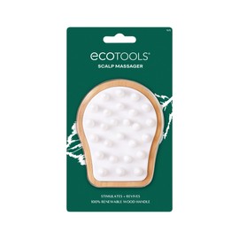 EcoTools Scalp Massager, Scalp Scrubber Stimulates & Exfoliates for Better Hair Health, Reduces Product Build-Up, Gentle Silicone Bristles Massage, Eco-Friendly & Cruelty-Free, 1 Count
