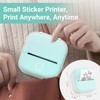 Print Pod Mini Printer T02, Sticker Printer with 3 Paper