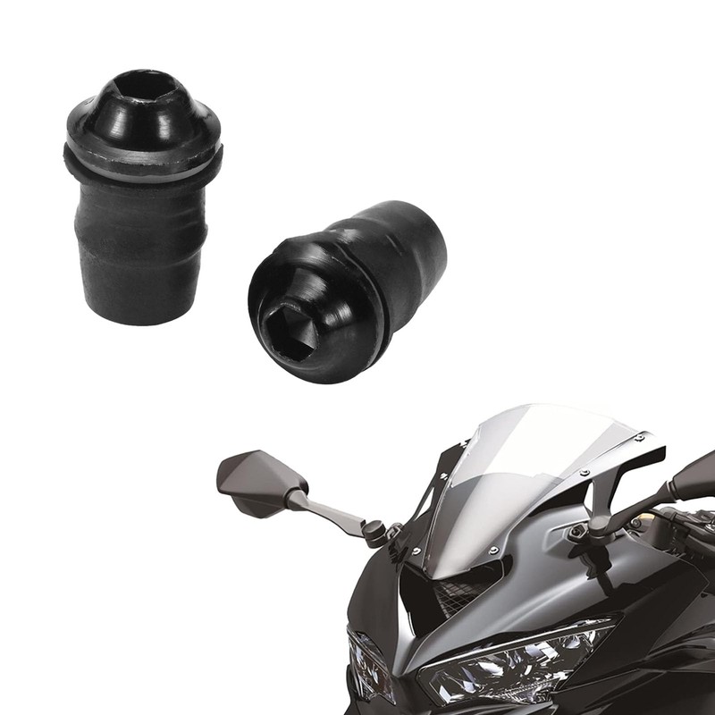 GVSS 10 x Universal Motorcycle Windshield Screws Bolts Kit with