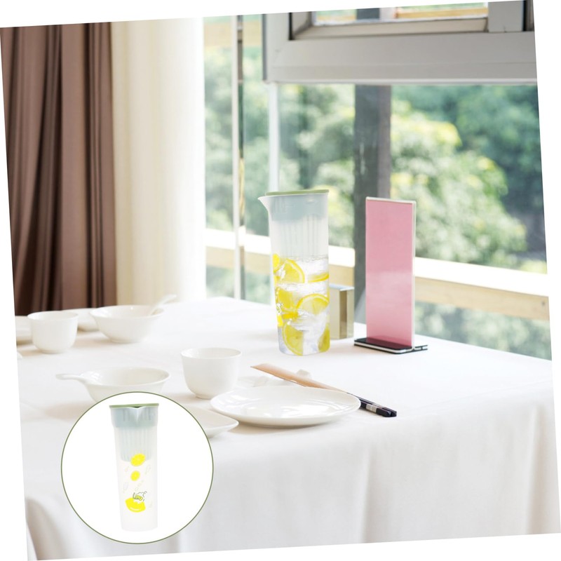 Ciieeo Large Capacity Cold Water Pitcher Elegant Beverage Jug for