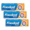 Kit De 3 Pastas Dentales Adhesiva Fixodent Plus