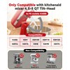 Flex Edge Beater Paddle for KitchenAid 4.5-5QT Tilt-Head Stand Mixer