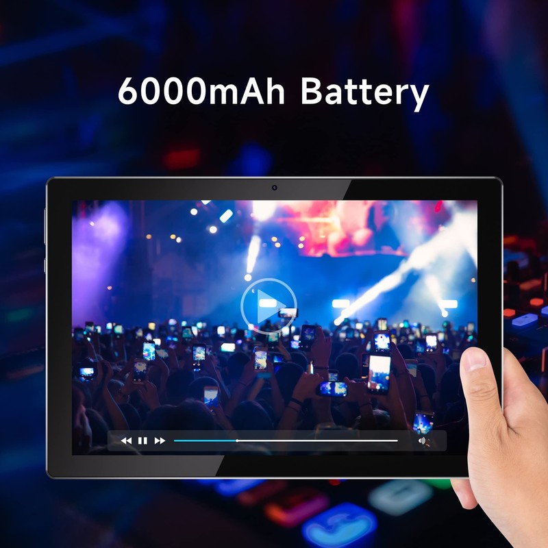 YQSAVIOR Tablet,10.1" Android Tablet with MTK Octa-core Processor 10GB （4GB+6GB