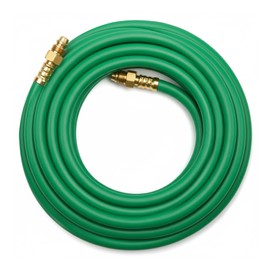 STARTECHWELD 50 FT Argon Gas Hose, Inert Gas Welding Hoses for MIG/TIG Welding Regulator，Argon/CO2 Flowmeter Regulator Hose, 5/8" UNF-18RH, NPT Fittings, (50 Feet) AH-50-G