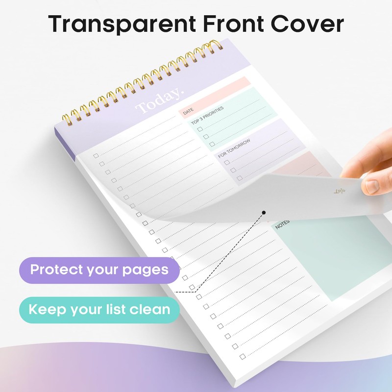 Taja To Do List Notepad - To Do List Notebook