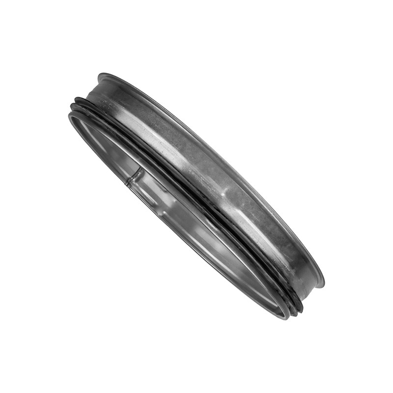 8” Inch Duct End Cap with Rubber Gasket - Galvanized