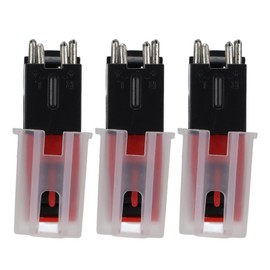 Record Player Needle, Record Needle Replacement Record Player Needles Replacement with 3 Pcs Record Player Needle Antique Replacement Phonograph Stylus for Turntable LP (Plastic