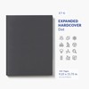 Vela Sciences E7-G Expanded Hardcover Lab Notebook, 9.25 x 11.75