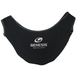 Genesis Bowling Deluxe See Saw Bowling Ball Holder/Cleaner - Black/Black
