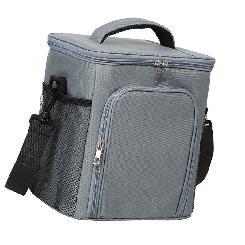 Insulated Bag Large Capacity Oxford Cloth Aluminum Foil Adjustable Shoulder