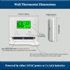 Non-Programmable Thermostats for Home Conventional Single-Stage Systems, up to 1