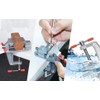 AmoYoung Desktop Vice, Small Home Vice, Easy Installation, Hobby Vice,