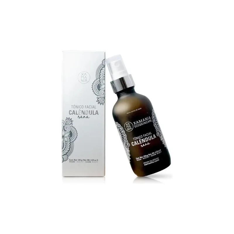 Xamania Tónico Facial Caléndula 120ml Hipoalergénico Piel Sensible