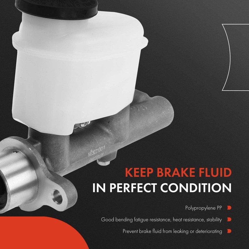 A-Premium Brake Master Cylinder with Reservoir and Cap Compatible with