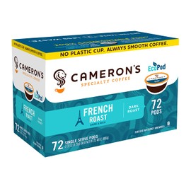 Cameron's Coffee Single Serve Pods, French Roast, 72 Count (Pack of 1)