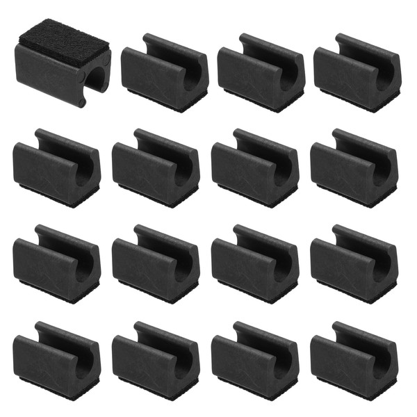PATIKIL 16 Pcs Rectangular Chair Leg Covers with Felt Pads