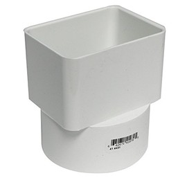 Canplas 414431BC PVC Sew (Pack of Two - 2X3X3) Down Spout Adaptor