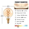 E12 Décor Globe g16.5 Candelabra Light Bulb 4W Dimmable ,