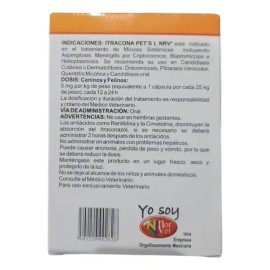 Nueva Imagen Itra-cona Pets L Para Perro *20 Capsulas*