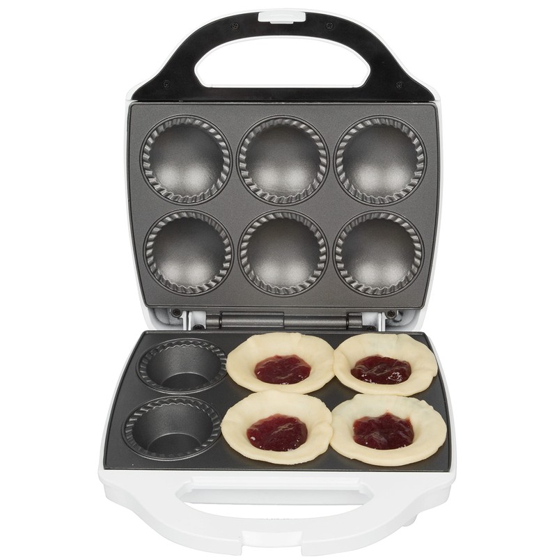 Mini Pie & Quiche Maker- Nonstick Electric Baker Cooks 6