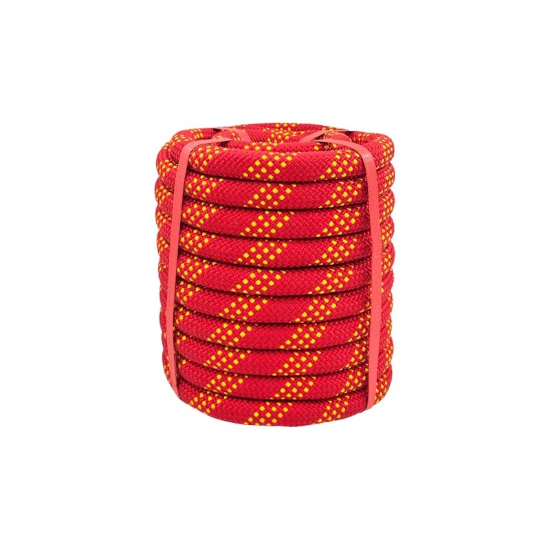 Arborist Rope 3/4-Inch 50-Foot Red Heavy-Duty Tree Rope for Climbing
