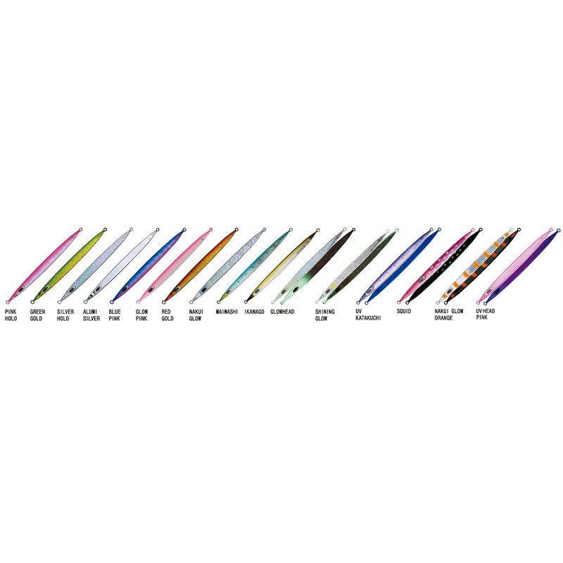 Nature Boys SR2180-17K Swim Rider Metal Jig, UV Anchovy, 6.3