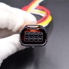 8-Way LED Light Headlamp Headlight Connector Compatible with Honda Civic