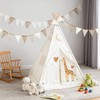 Elegaperma 8 M Hessian Bunting,Boho Beige Brown Burlap Bunting