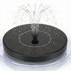 AUSTRAM Solar Fountain for Bird Bath 3W with 6 Spray