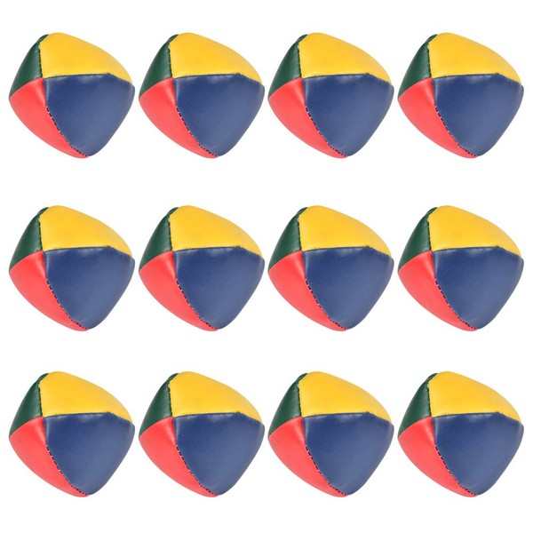 ANNTIM Pack of 12 Juggling Balls, Juggling Balls Children, Four