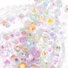Cute Stickers,6PCS Puffy Stickers with Dog,Kitten,Rabbit,Bear,Bird,Dinosaur