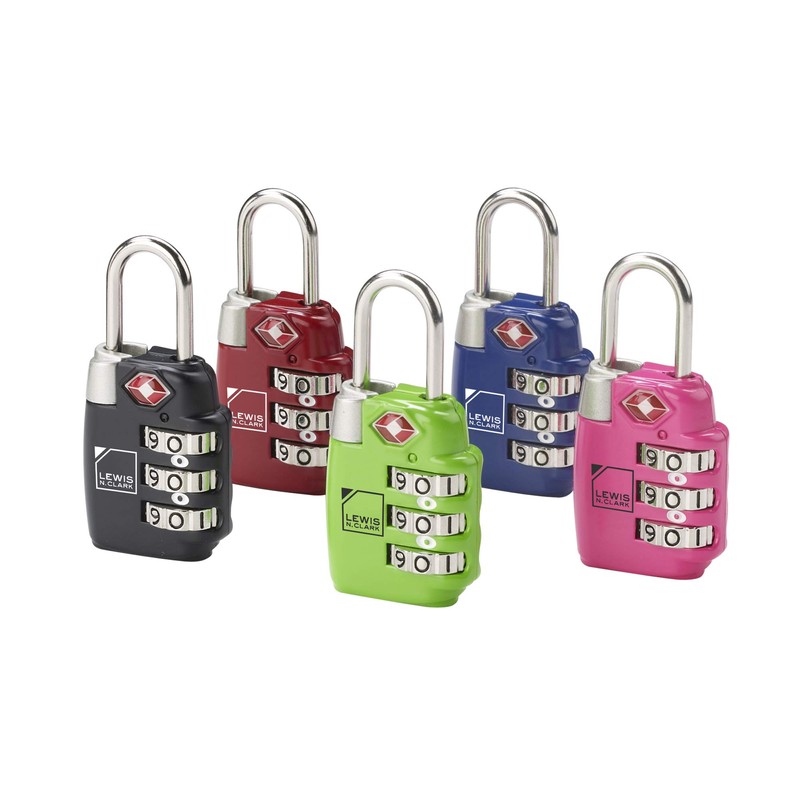 Lewis N. Clark Travel Sentry TSA-Approved Luggage Lock, Large 3