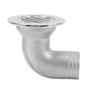 Boat Deck Drain 90 Degree Elbow 316 Stainless Steel Split