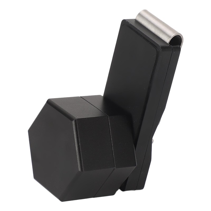 Mini Portable Magnetic Billiard Cue Chalk Case Black Billiard Cue