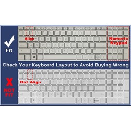 Keyboard Cover for HP 17.3" Laptop 17-cn/cp 17t-cn 17-cn0003dx 17-cn3097nr 17-cn3053cl 17t-cn200 17t-cn300 17-cn0058cl 17-cn2099nr 17-cn2063cl 17-cn0076nr 17-cn3165cl 17-cn2165cl 17-cn0010nr