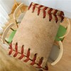 Swono Tablecloth Baseball, Sport Leather Old Worn Ball Football Table